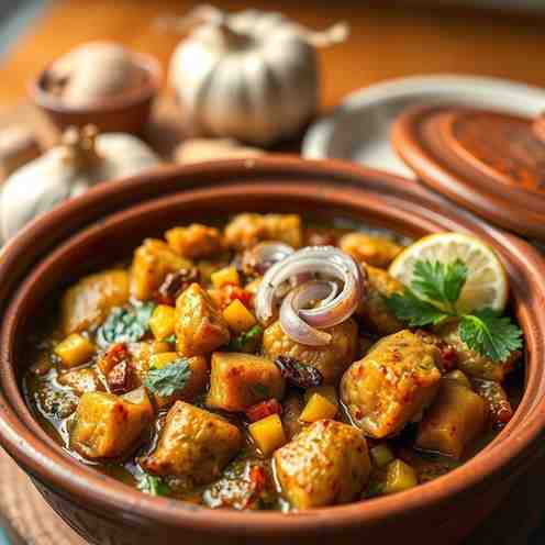 Ethiopian Food Recipe - Eritrean Tsebhi Sga Stew